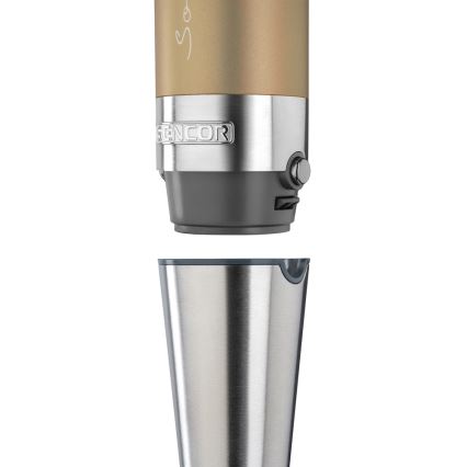 Sencor - Погружной блендер 4в1 1200W/230V нержавеющая сталь/золотой