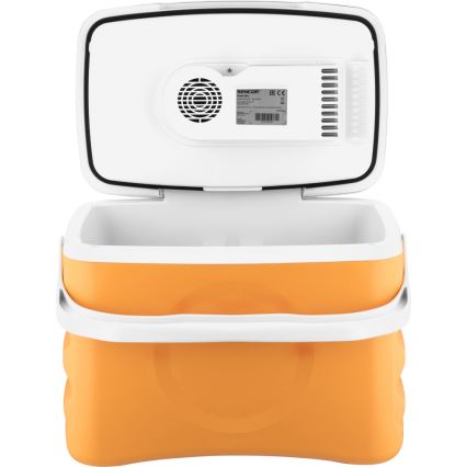 Sencor - Портативний автохолодильник 22 л 45W/12V помаранчевий/білий