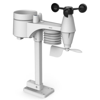 Sencor - Професійна метеостанція з кольоровим РК-дисплеєм 5V/1xCR2032 + 3xAA Wi-Fi