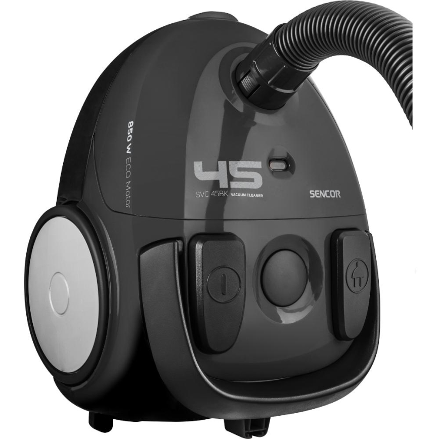 Sencor - Пылесос с мешком 1,5 л 850W/230V черный