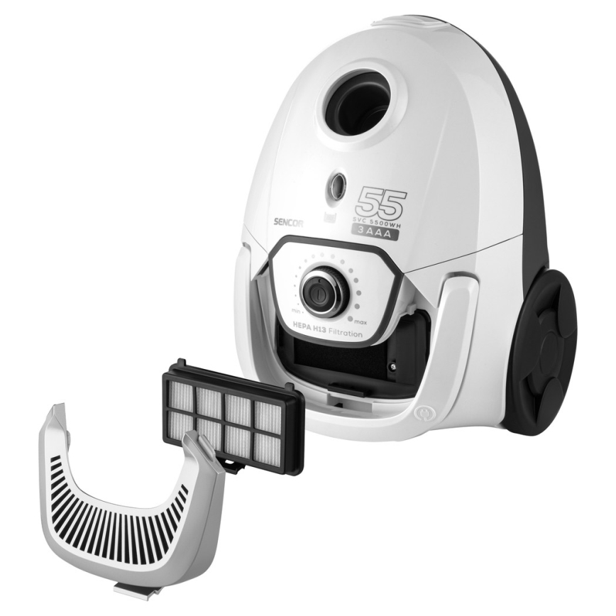 Sencor - Пылесос с мешком 2 л 700W/230V белый