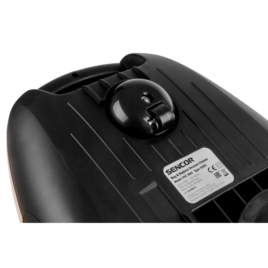 Sencor - Пылесос с мешком/без мешка 4,5 л/3 л 700W/230V золотистый