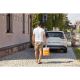 Sencor - Портативний автохолодильник 22 л 45W/12V помаранчевий/білий