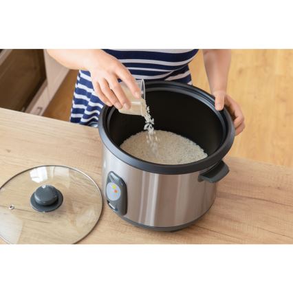 Sencor - Рисоварка 1000W/230V 2,8 л нержавіюча сталь