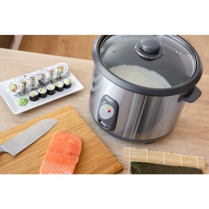 Sencor - Рисоварка 1000W/230V 2,8 л нержавіюча сталь