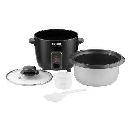Sencor - Рисоварка 300W/230V 0,6 л черный