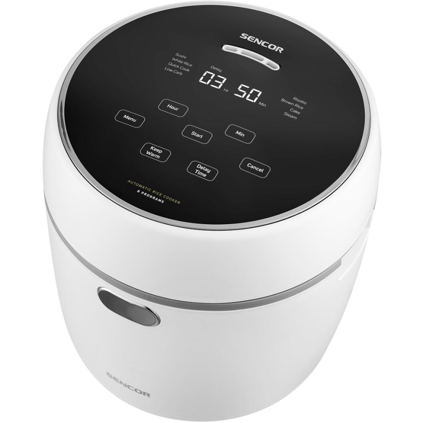 Sencor - Рисоварка 350 Вт/230 В 0,6 л белая