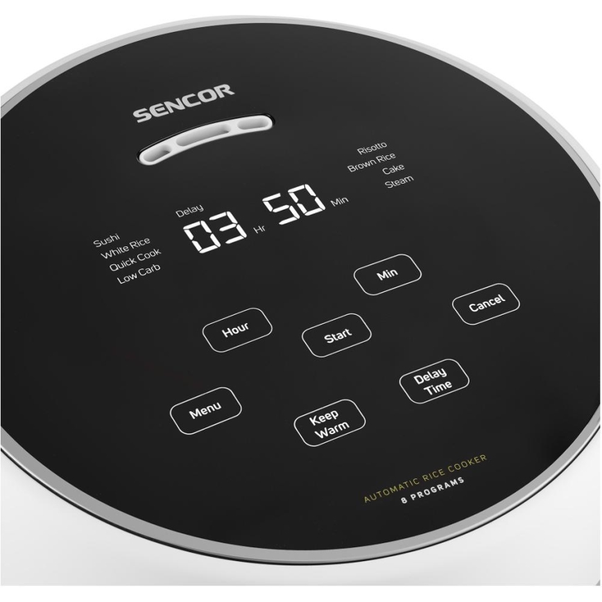 Sencor - Рисоварка 350 Вт/230 В 0,6 л белая