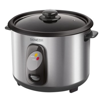 Sencor - Рисоварка 500W/230V 1,5л нержавеющая сталь