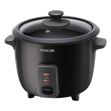 Sencor - Рисоварка 300W/230V 0,6l чорний