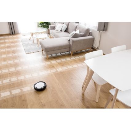 Sencor - Робот-пилосос 2в1 15W/14,4V 1500 mAh чорний