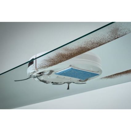 Sencor - Робот-пилосос з функцією миття 2 в 1, 18 Вт/1500 мАг, білий + дистанційне керування