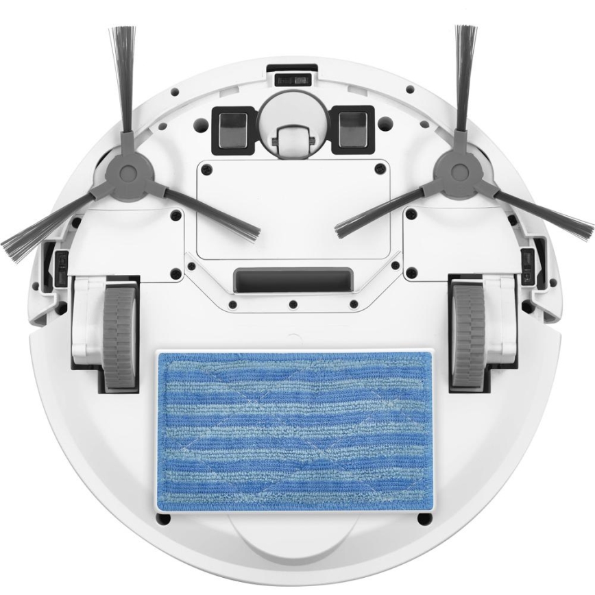Sencor - Робот-пилосос зі шваброю 2в1 18W/1500 mAh білий + пульт дистанційного керування