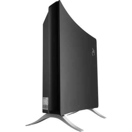 Sencor - Розумний електричний обігрівач/конвектор 1200/2400 Вт/230 В IP24 Wi‑Fi чорний