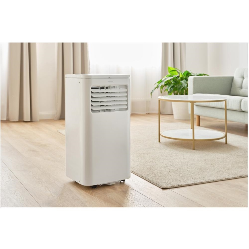Sencor - Розумний мобільний кондиціонер 3 в 1 з повним комплектом аксесуарів 760W/230V 7000BTU Wi-Fi + пульт дистанційного керування