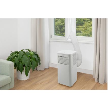 Sencor - Розумний мобільний кондиціонер 3 в 1 з повним комплектом аксесуарів 760W/230V 7000BTU Wi-Fi + пульт дистанційного керування