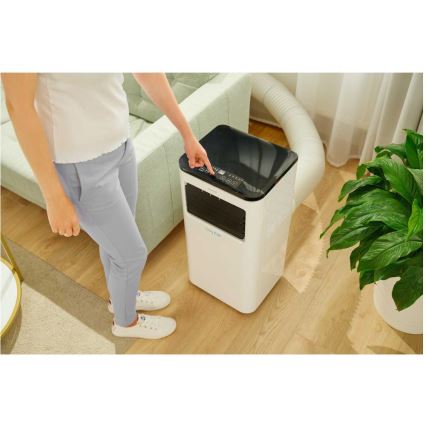 Sencor - Розумний мобільний кондиціонер 3 в 1 з повним комплектом аксесуарів 805W/230V 8000 BTU Wi-Fi + пульт дистанційного керування