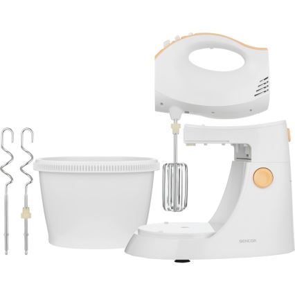 Sencor - Ручний міксер з обертовою чашею 500 Вт/230 В білий