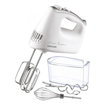 Sencor - Ручной миксер с аксессуарами 500W/230V белый