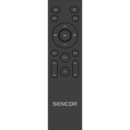 Sencor - Саундбар 200W/230V + дистанционное управление