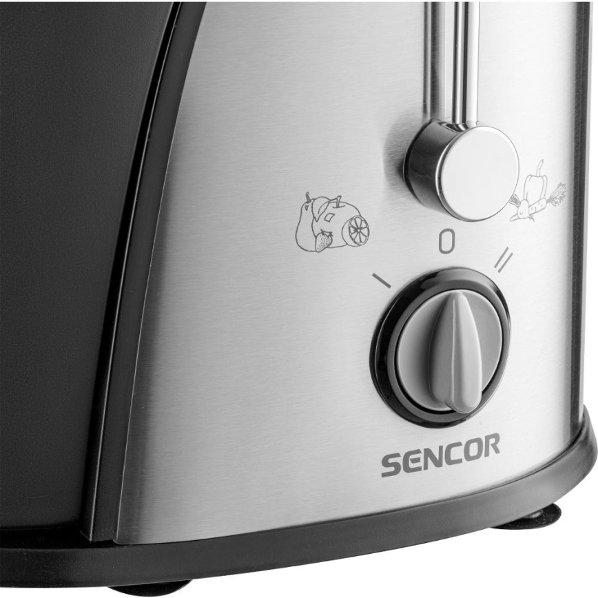 Sencor - Соковыжималка 400W/230V матовый хром/чёрный