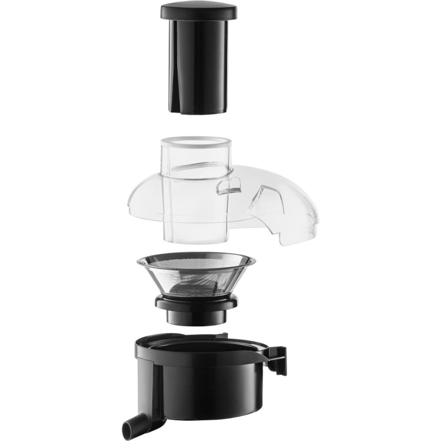 Sencor - Соковыжималка 400W/230V матовый хром/чёрный