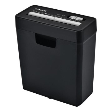 Sencor - Шредер для паперу A4 об'єм 10 л 190W/230V чорний