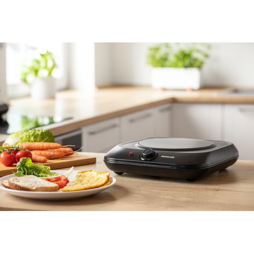 Sencor - Стеклокерамическая плита 1200W/230V