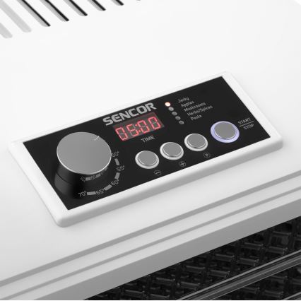 Sencor - Сушарка для овочів та фруктів (дегідратор) 500W/230V білий