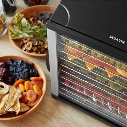 Sencor - Сушарка для овочів та фруктів (дегідратор) 800W/230V