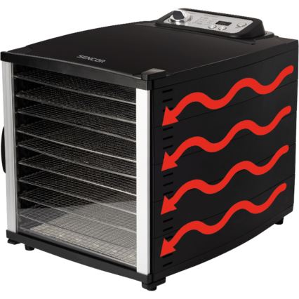 Sencor - Сушарка для овочів та фруктів (дегідратор) 800W/230V