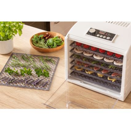 Sencor - Сушилка для продуктов 500W/230V белый