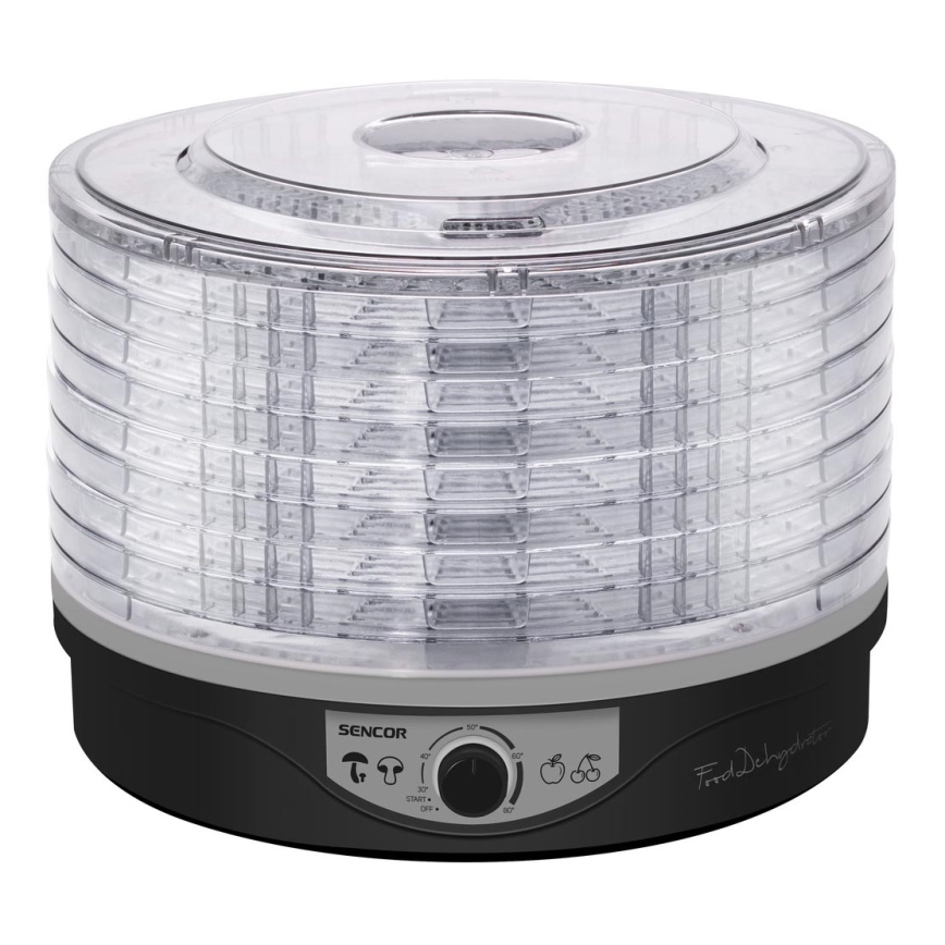 Sencor - Сушилка для продуктов с терморегуляцией 250W/230V
