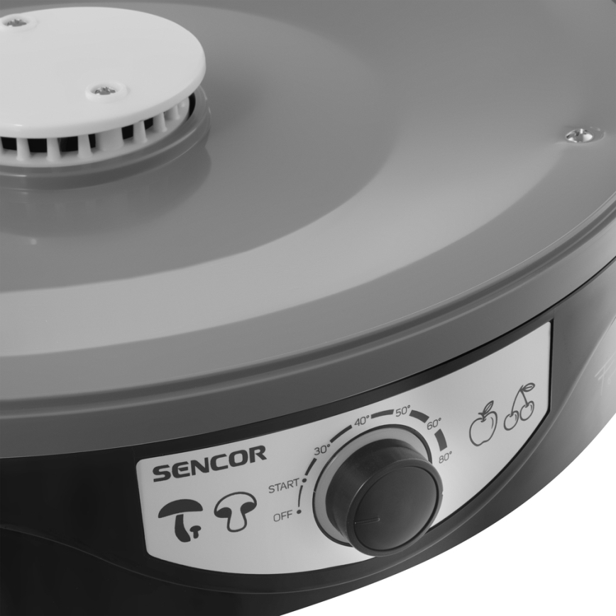 Sencor - Сушилка для продуктов с терморегуляцией 250W/230V