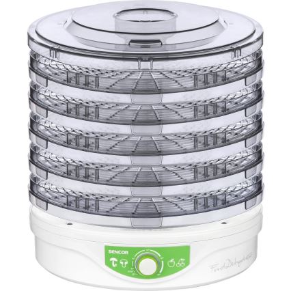 Sencor - Сушилка для продуктов с терморегуляцией 250W/230V