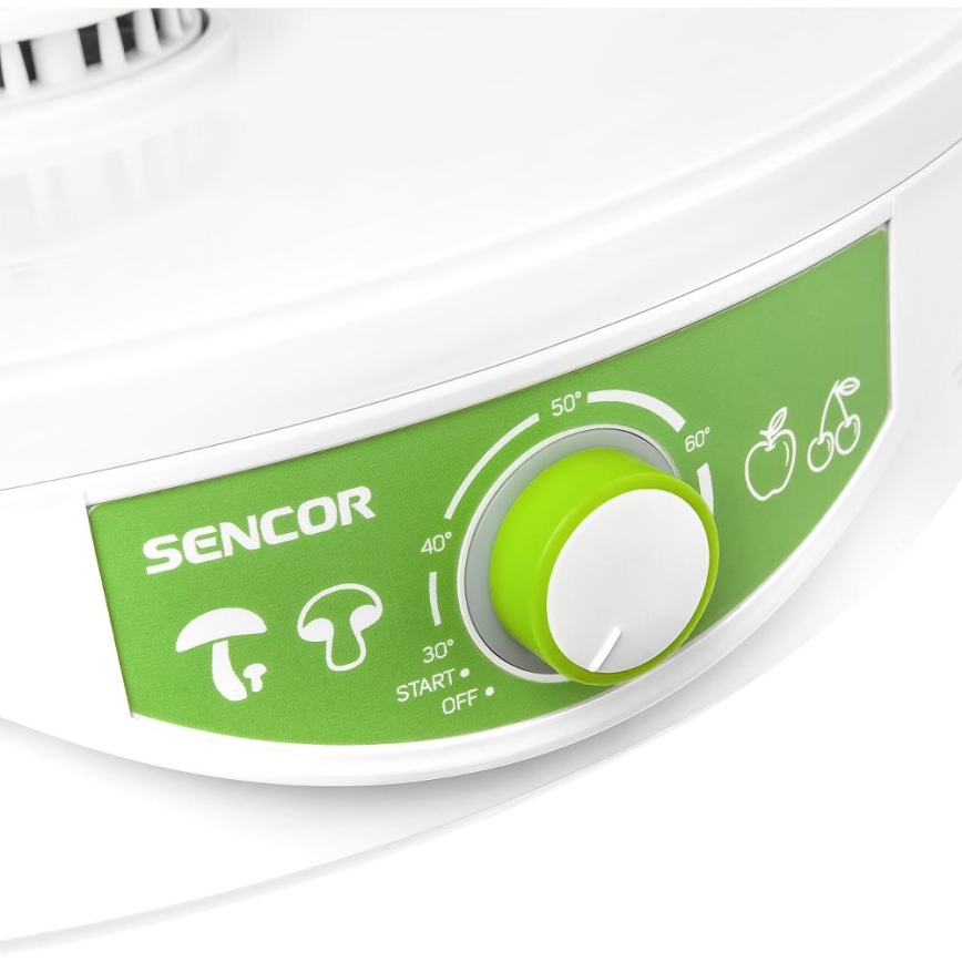 Sencor - Сушилка для продуктов с терморегуляцией 250W/230V