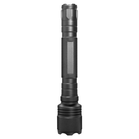 Sencor - Світлодіодний алюмінієвий ліхтарик LED/5W/3xC IP44 чорний