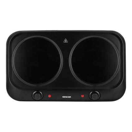 Sencor - Склокерамічна варильна поверхня на дві конфорки 2400W/230V