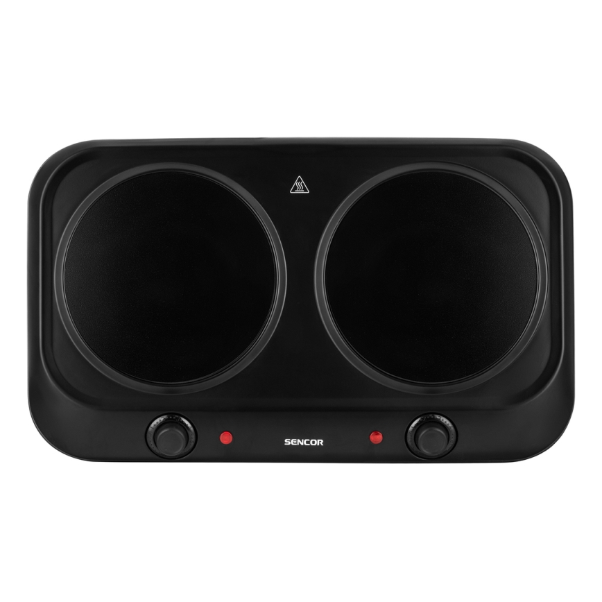 Sencor - Склокерамічна варильна поверхня на дві конфорки 2400W/230V