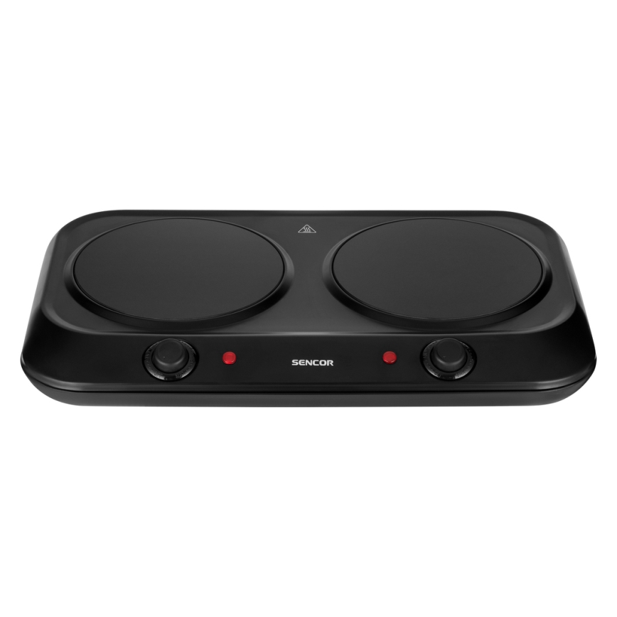 Sencor - Склокерамічна варильна поверхня на дві конфорки 2400W/230V