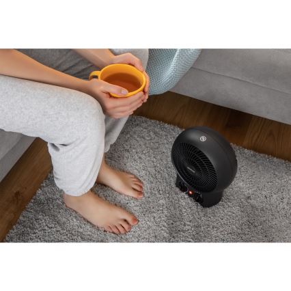 Sencor - Тепловентилятор 1200/2000W/230V черный