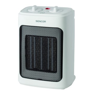 Sencor - Тепловентилятор керамический 900/1300/2000W/230V белый