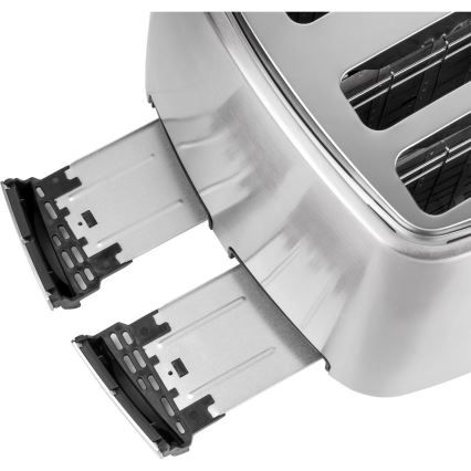 Sencor - тостер на 4 ломтика, 1600 Вт/230 В, матовый хром