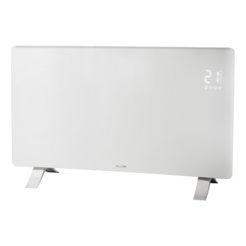 Sencor - Умный электрический обогреватель/конвектор 1200/2400W/230V IP24 Wi-Fi белый