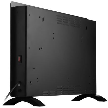 Sencor - Умный электрический конвектор/нагреватель 2000 Вт/230 В IP24 Wi-Fi черный + пульт дистанционного управления