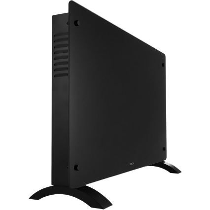 Sencor - Умный электрический конвектор/нагреватель 2000 Вт/230 В IP24 Wi-Fi черный + пульт дистанционного управления