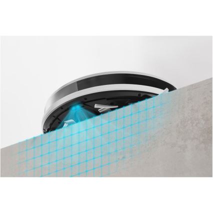 Sencor - Умный робот-пылесос со шваброй 2в1 28W/2600 mAh Wi-Fi белый + дистанционное управление