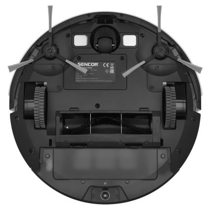Sencor - Умный робот-пылесос со шваброй 2в1 28W/2600 mAh Wi-Fi белый + дистанционное управление