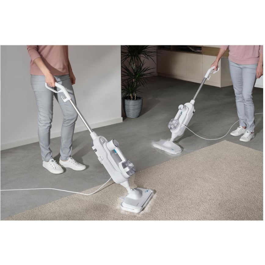 Sencor - Универсальный паровая швабра 2в1 1500W/230V IPX4 белый