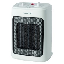 Sencor -Вентилятор/обігрівач з керамічним нагрівальним елементом 900/1300/2000W/230V білий